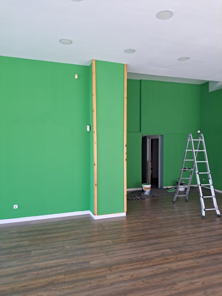 Pintura de pared interior vivienda