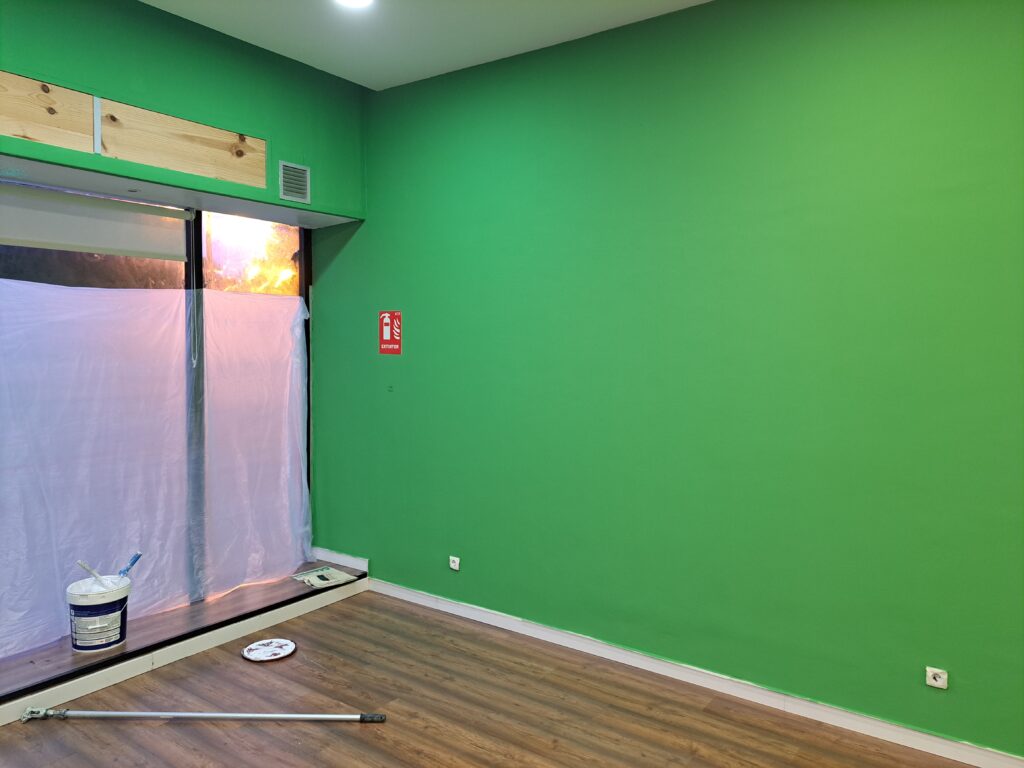 Pintura de pared interior vivienda