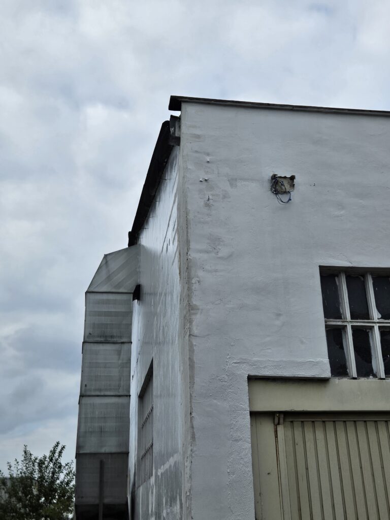 Fachada de vivienda restaurada