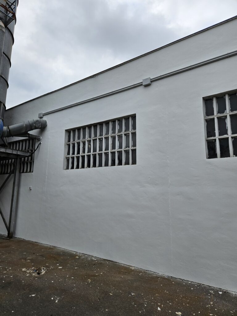 Fachada de vivienda restaurada