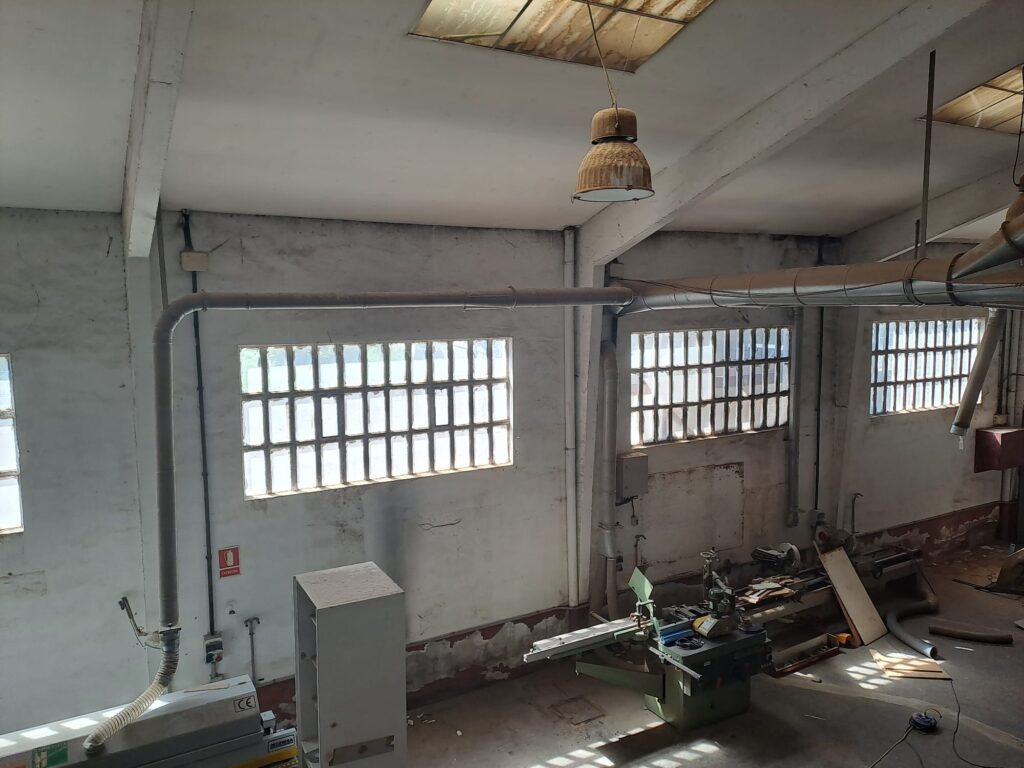 Interior de vivienda en mal estado