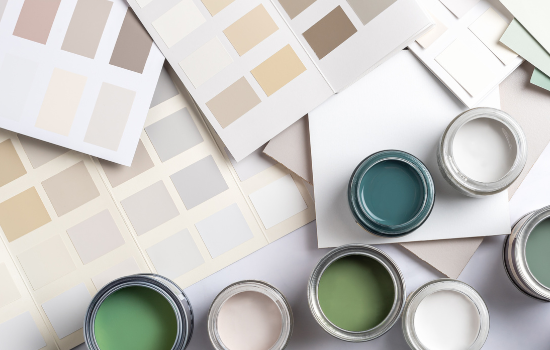 Muestras de pintura de pared